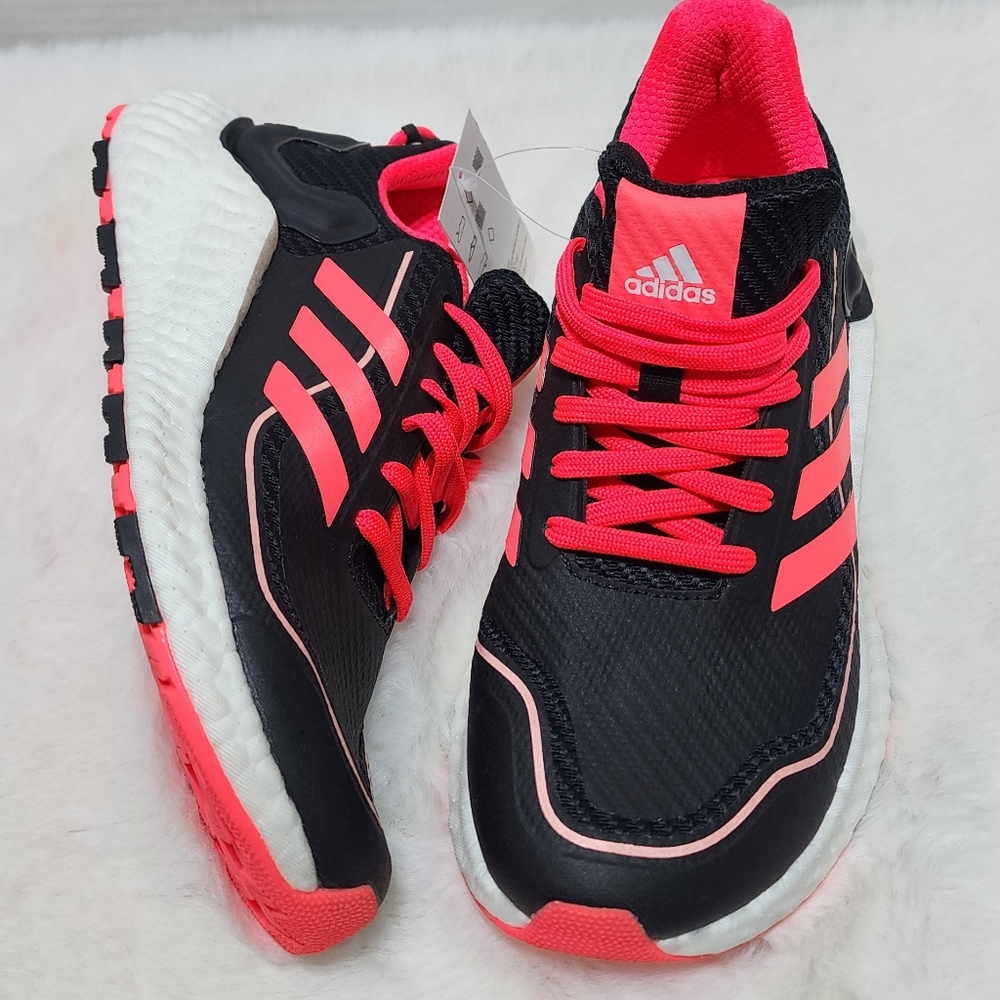 Adidas Boost ClimaWarm LTD Running Shoe Black Pink Unisex